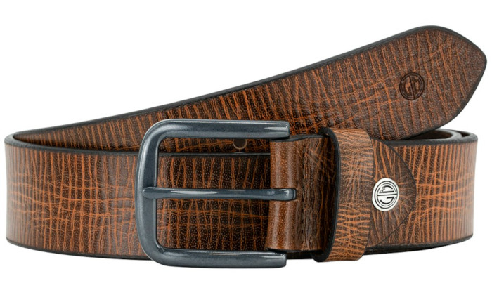 Herren Ledergürtel in cognac