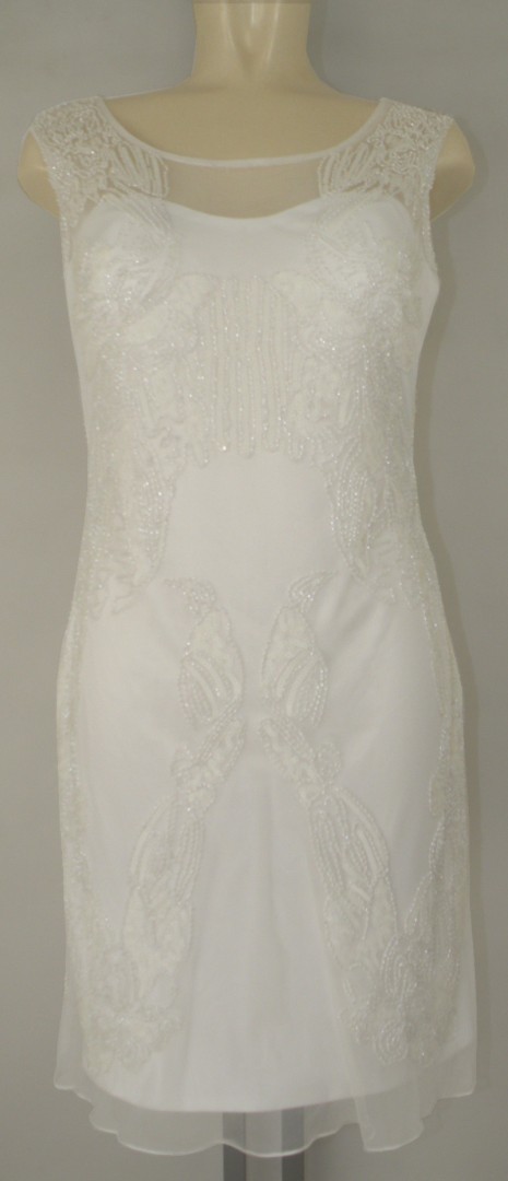 Cocktailkleid in cream white