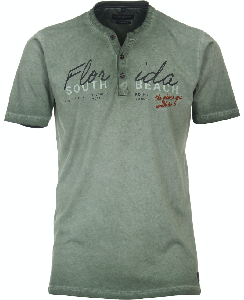 1/2 Arm T-Shirt in vintage grün