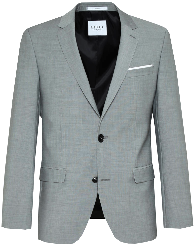 Anzug Blazer EXTRA SLIM FIT in hell grau meliert