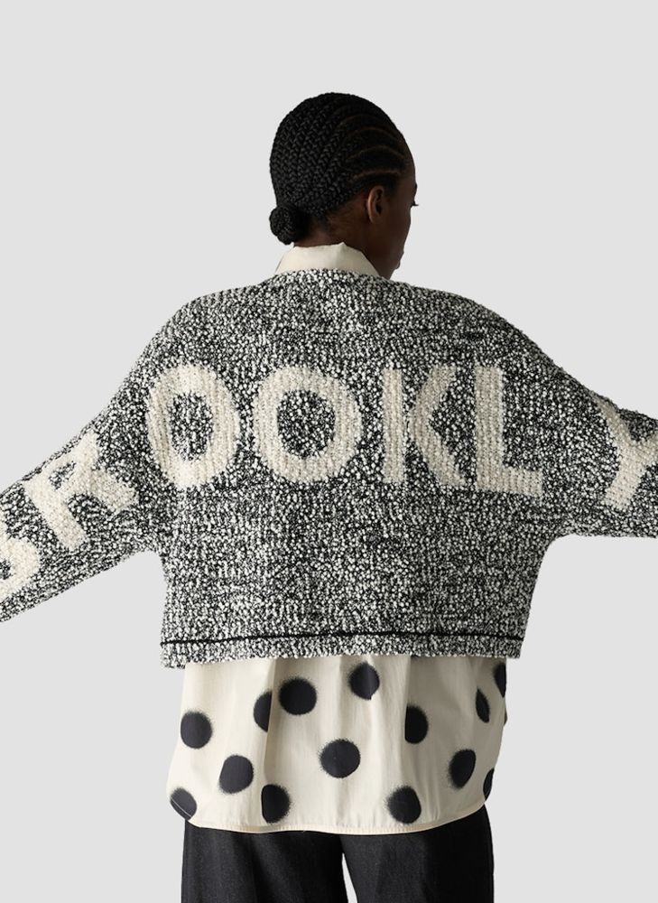 Bouce Pullover in schwarz-weiß