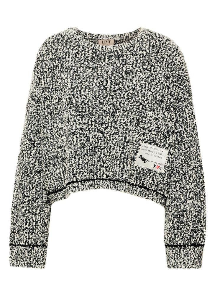 Bouce Pullover in schwarz-weiß