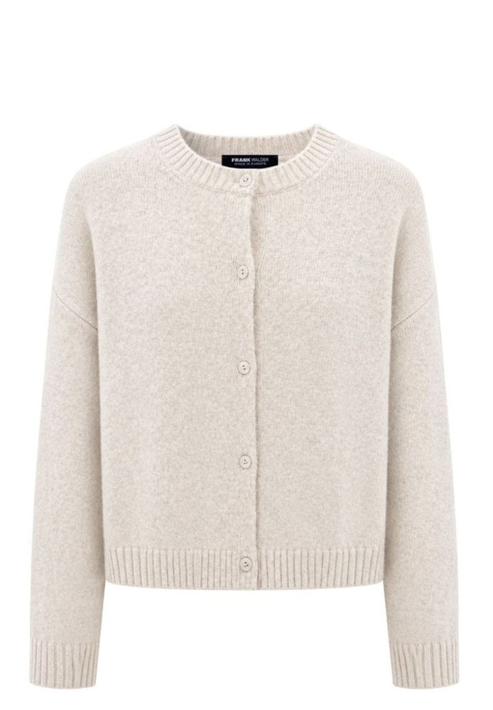 Cardigan Feinstrickjacke in cream