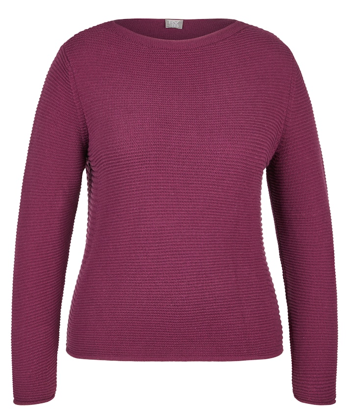 Pullover in Pflaume