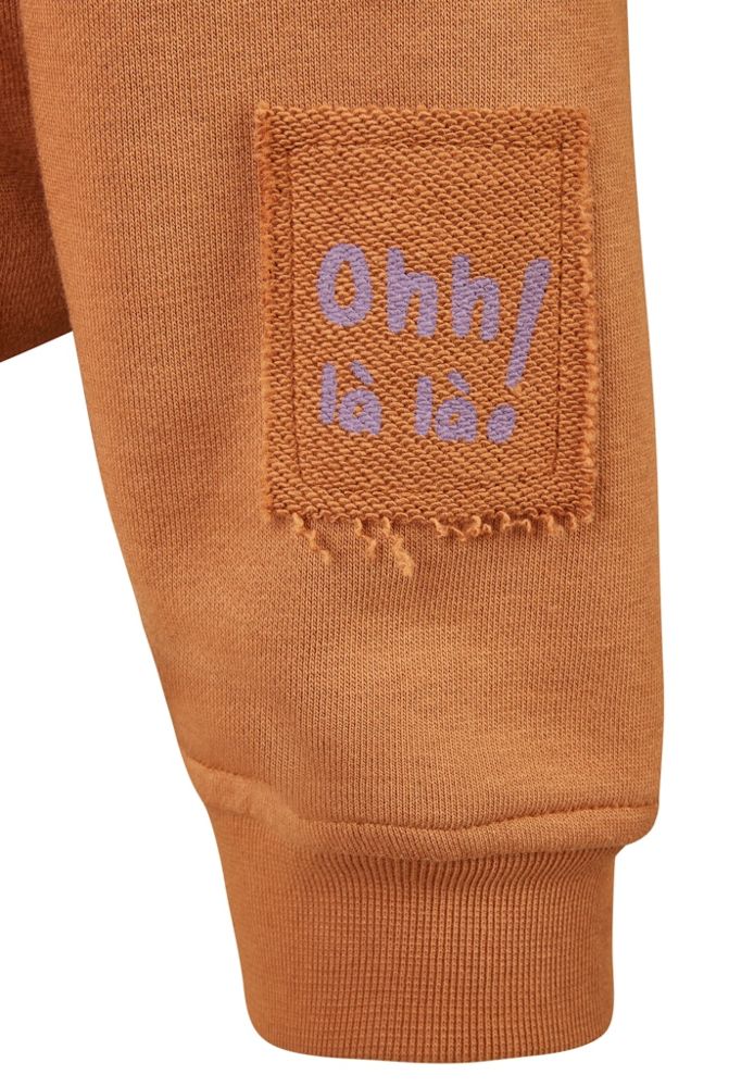 Sweat-Pulli in Zimt