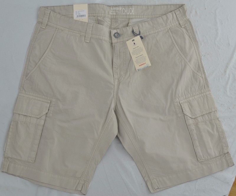 Baumkwoll Cargo-Bermuda in sand