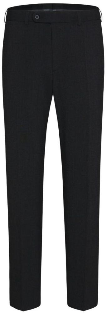 Anzug-und Stoffhose in anthrazit mit feiner Struktur