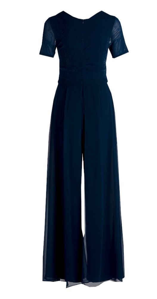 Jumpsuit in deep wine