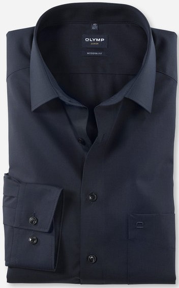 Business -und Freizeithemd in dunkel blau