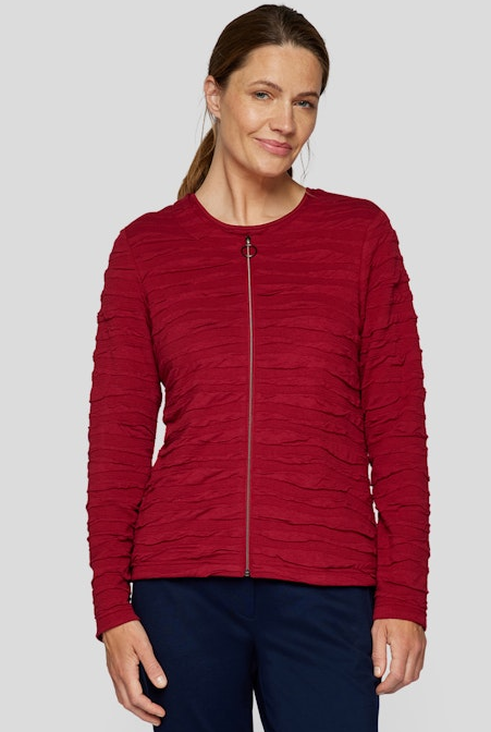 Blazer Jacke in Granat Blazer Jacke in Granat