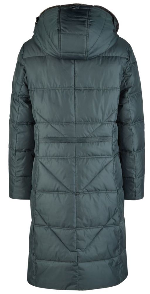 Warmer Kurzmantel in bottle green