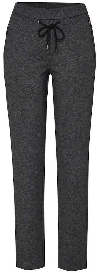 Stoffhose Scarlet Wide Leg in anthrazit melange Stoffhose Scarlet Wide Leg in anthrazit melange