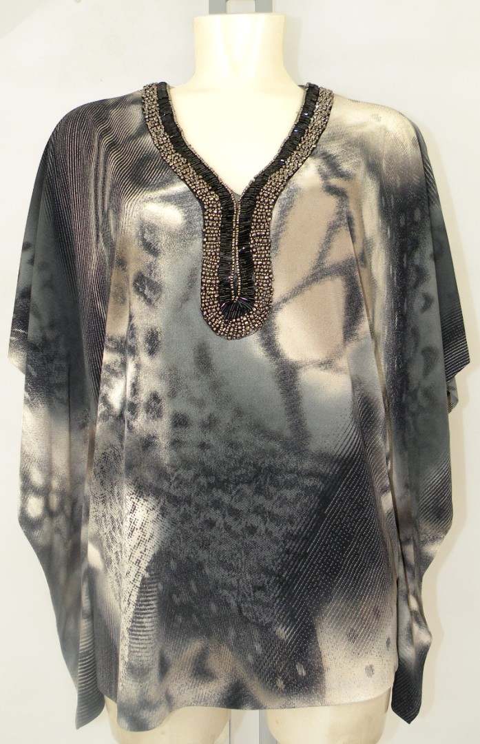 Elegantes Shirt in allover gemustert