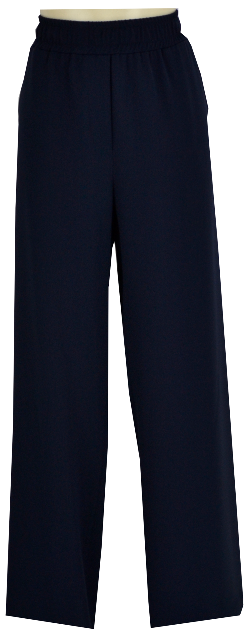 7/8 Palazzo Hose in Navy-Blue