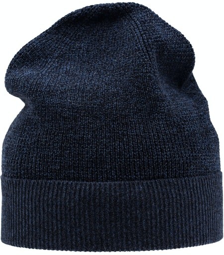 Mütze in blau meliert