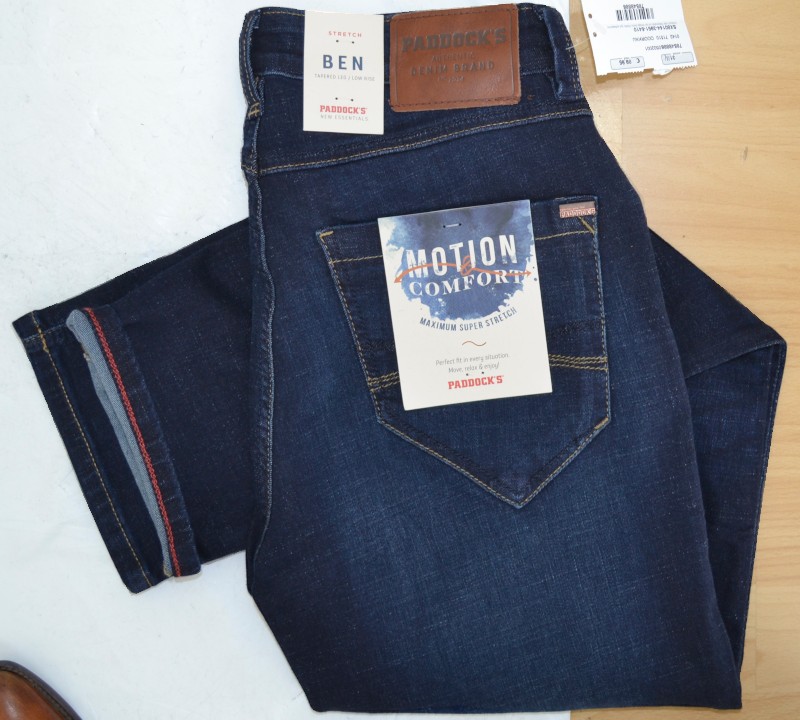 JEANS BEN in low rise dark blue