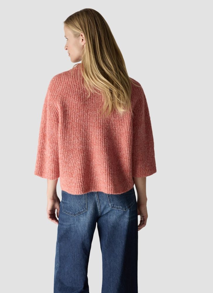 Turtle Pullover in Kürbis melange