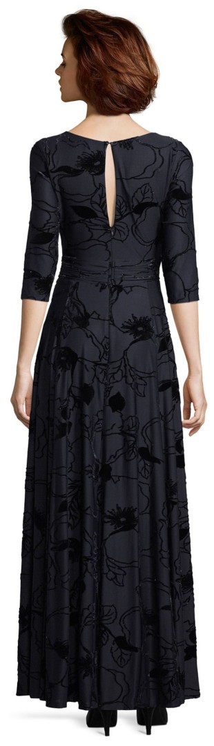 Langes Ballkleid in night sky