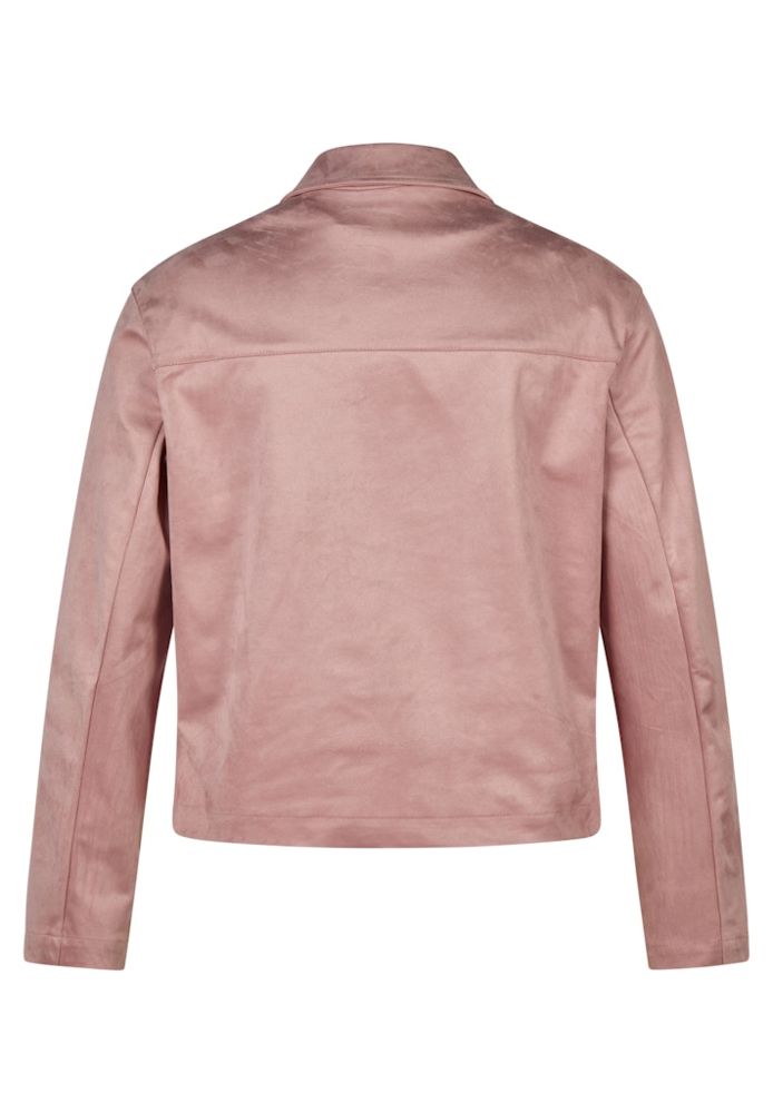 Leichte Blazer-Jacke in rose