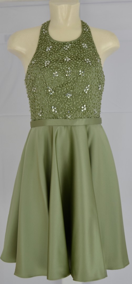 Cocktailkleid in basil