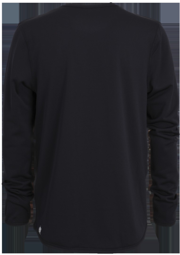 Langes Unterhemd mit Funktion in schwarz