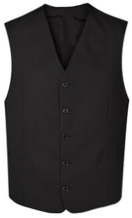 99976-161010-Livorno-10NEU Anzugweste in schwarz