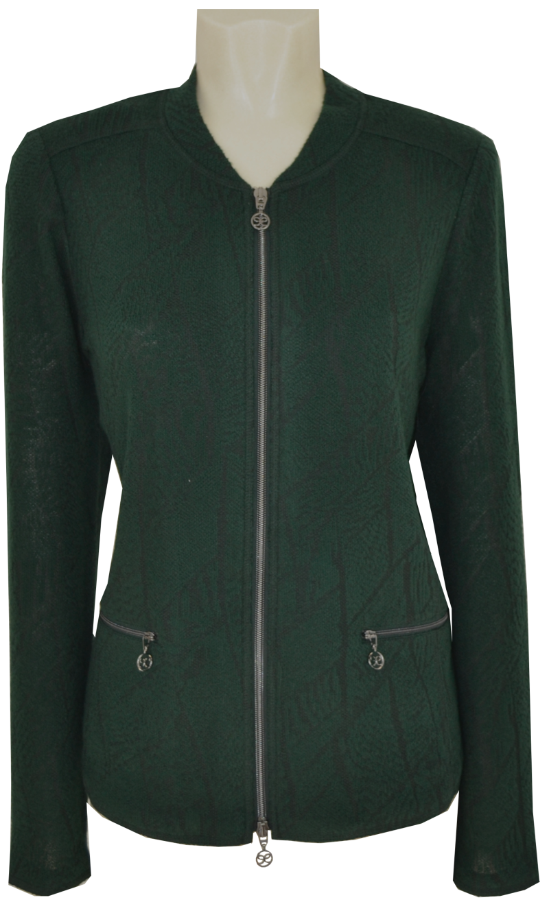 Leichte Jacke in forest green