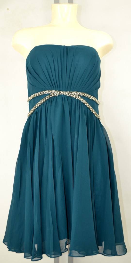 Cocktailkleid in ocean teal