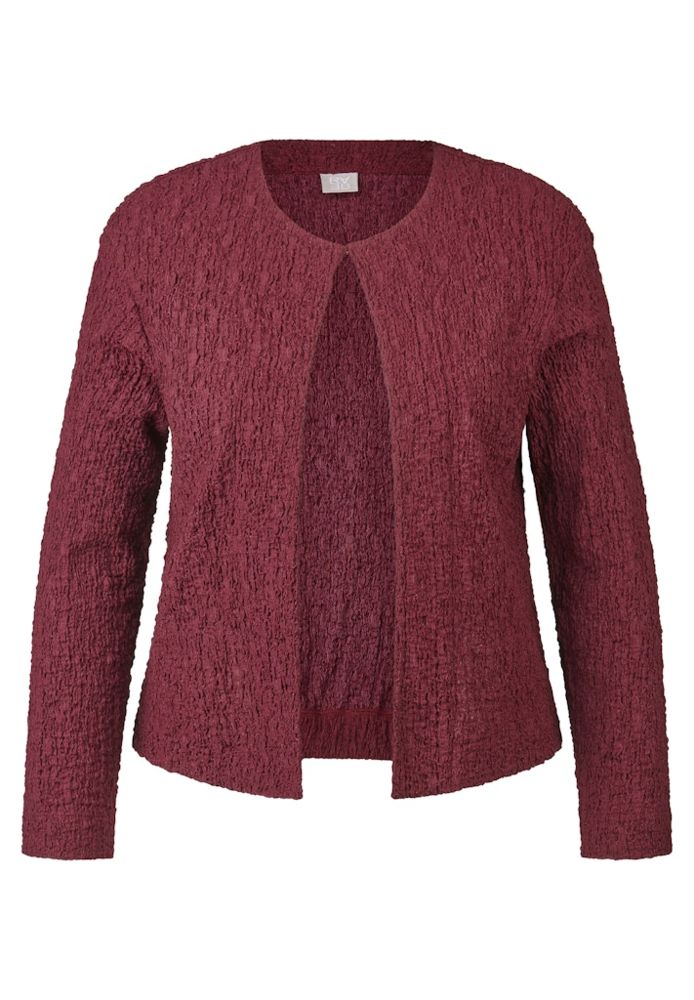 Boucle Jäckchen in merlot