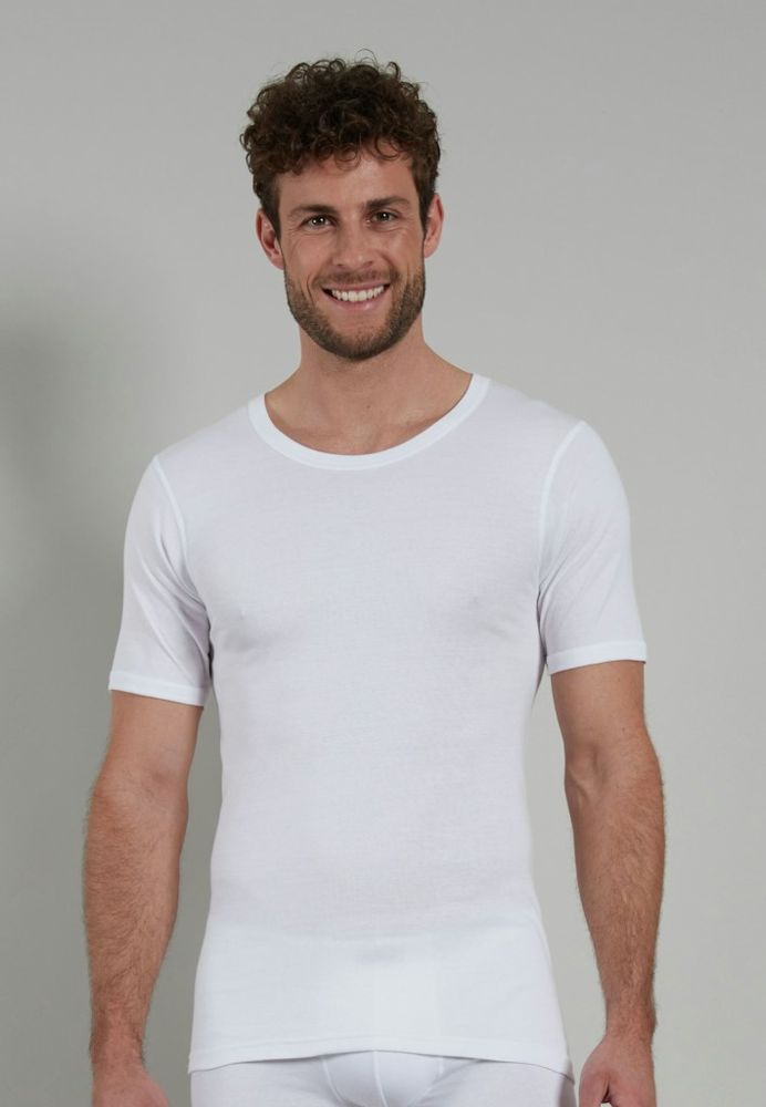 Jacke 1/2 Arm als feinripp in weiß