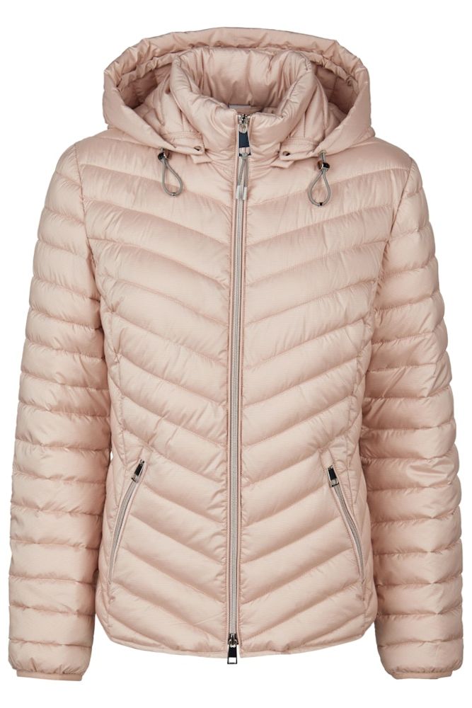 Leichte Steppjacke in rouge