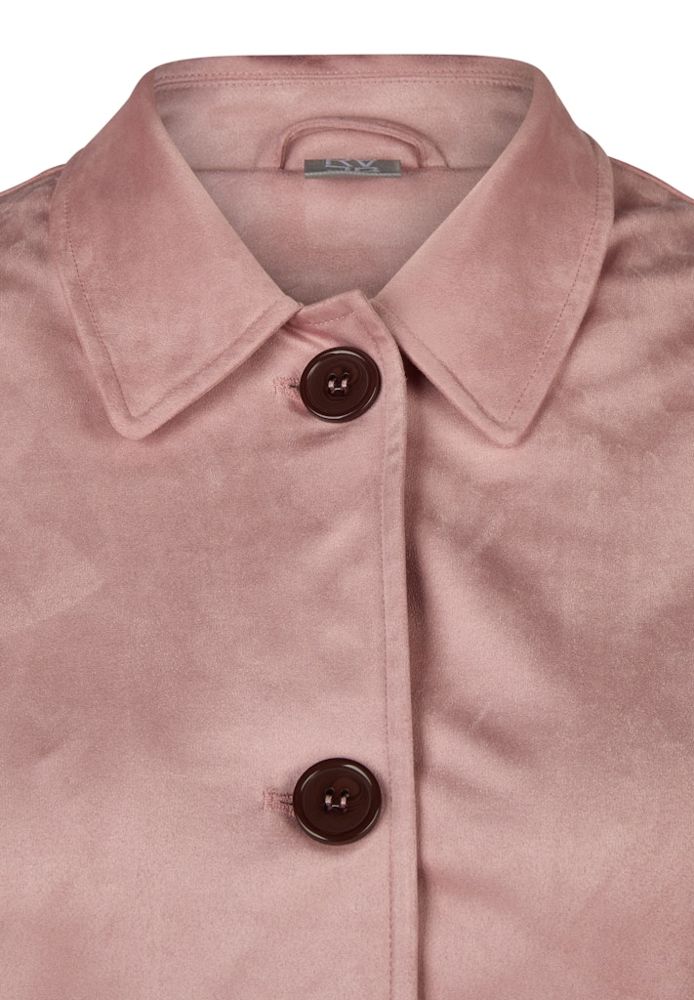 Leichte Blazer-Jacke in rose