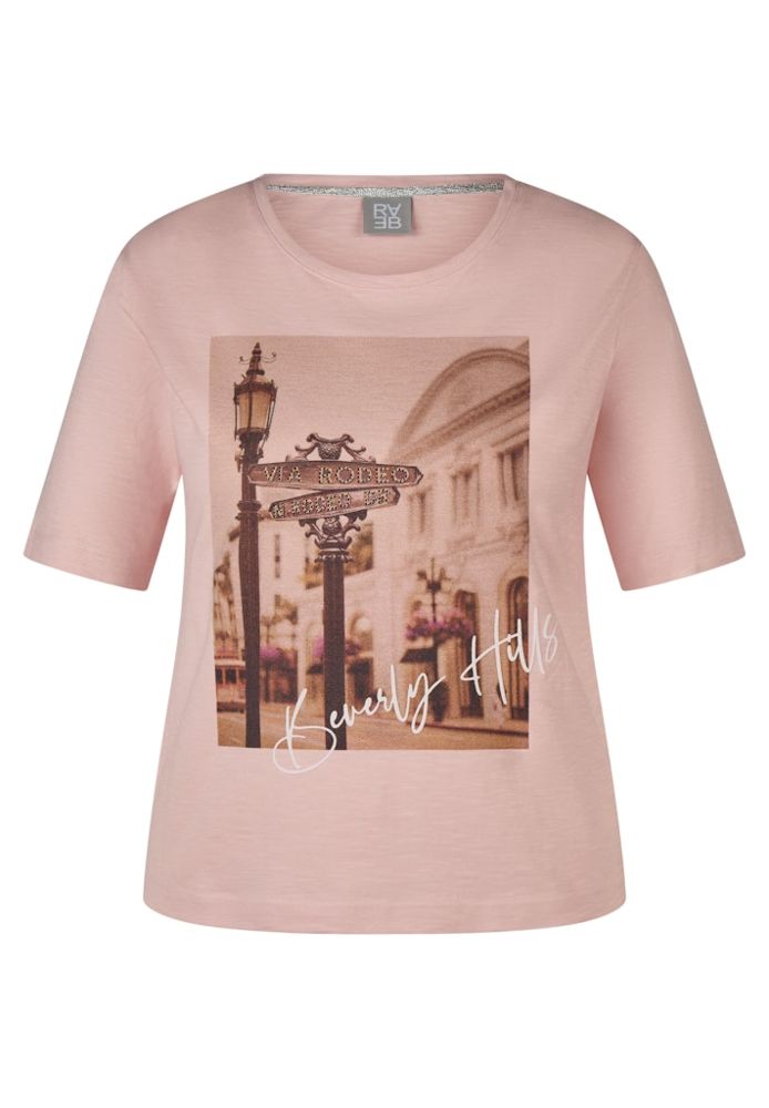 1/2 Arm Shirt mit Print und Wording