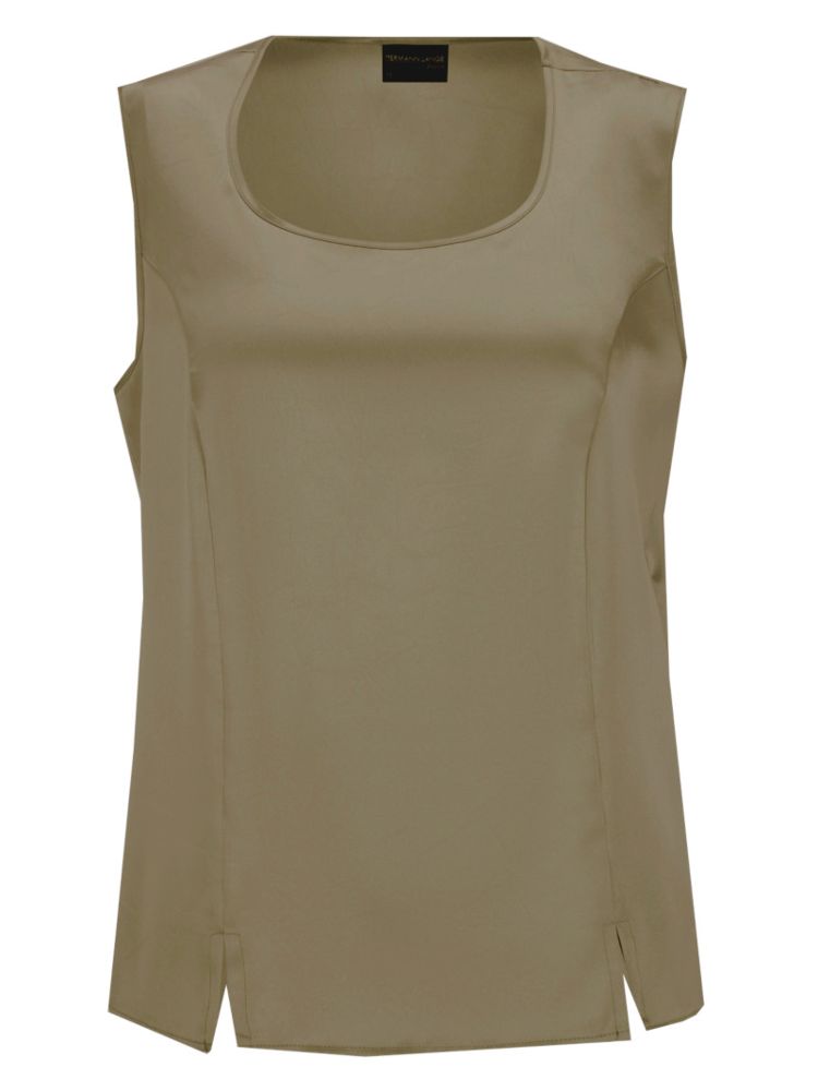 Top festlich in gold mit Glanz