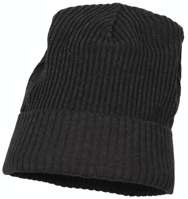 Set aus Mütze und Schal in anthrazit