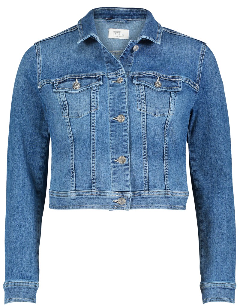 Jeansjacke in blue denim