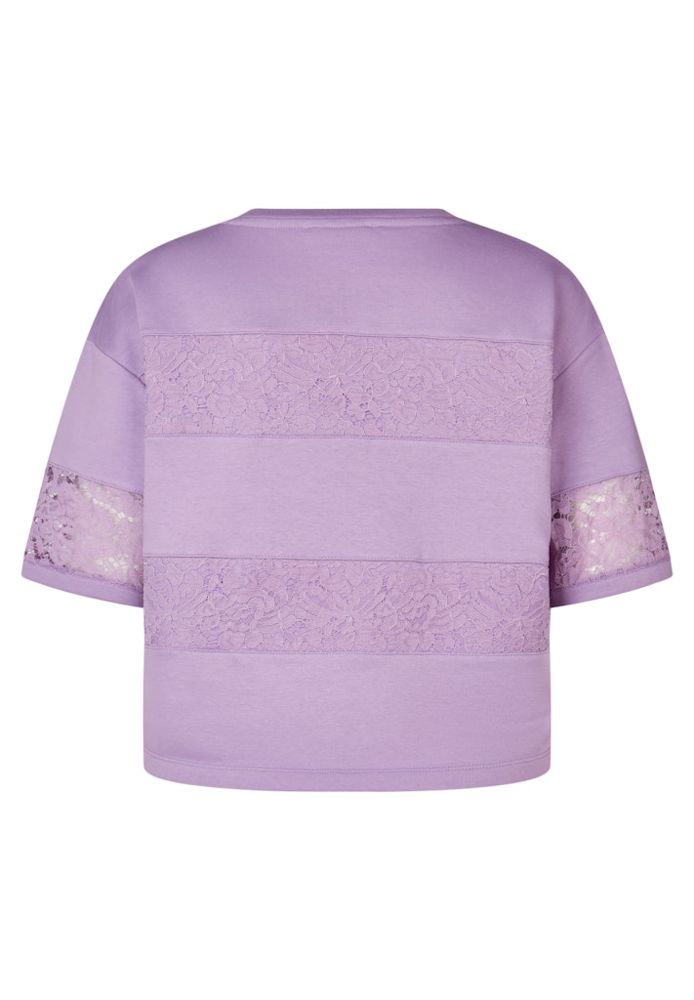 Sweat-Pulli in lavendel