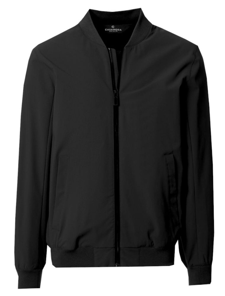 Outdoorblouson in schwarz