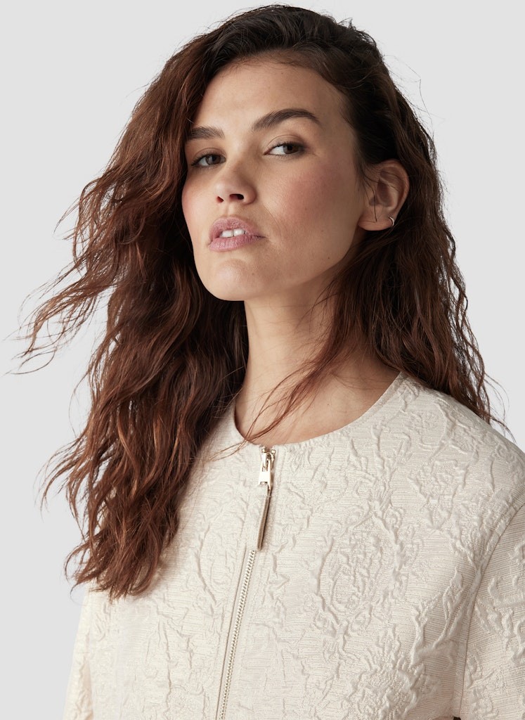 Blouson in elfenbein