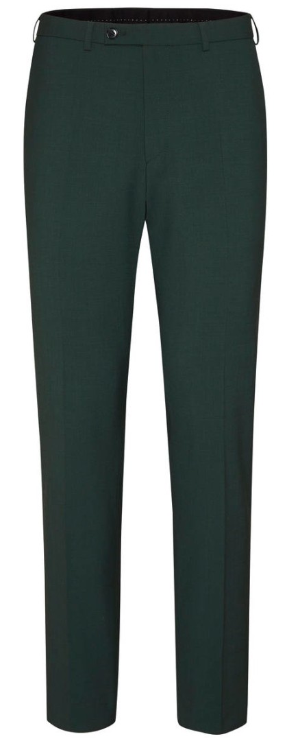 Anzughose SLIM FIT in Dunkel Grün