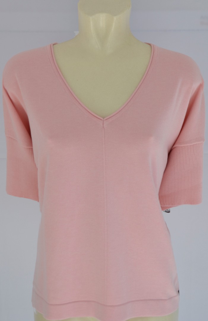 Leichter Pullover in rose