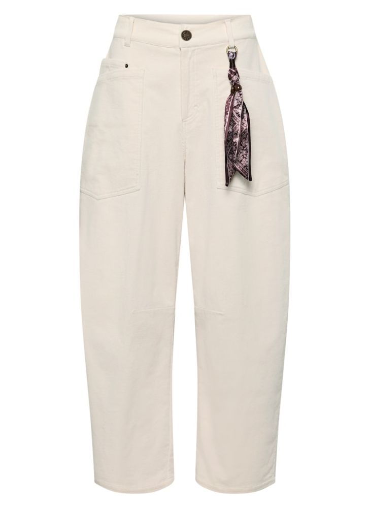 Barrel Cordhose in macadamia
