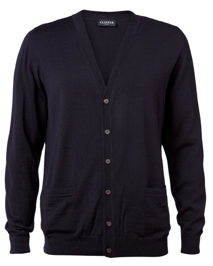 Strickjacke zum knöpfen in dark navy