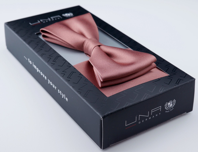 820010-56 Schleife in dunkel rosa mit Tuch