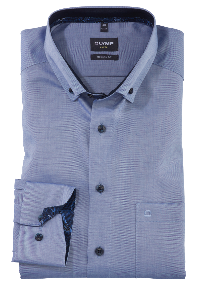 Business -und Freizeithemd in bleu