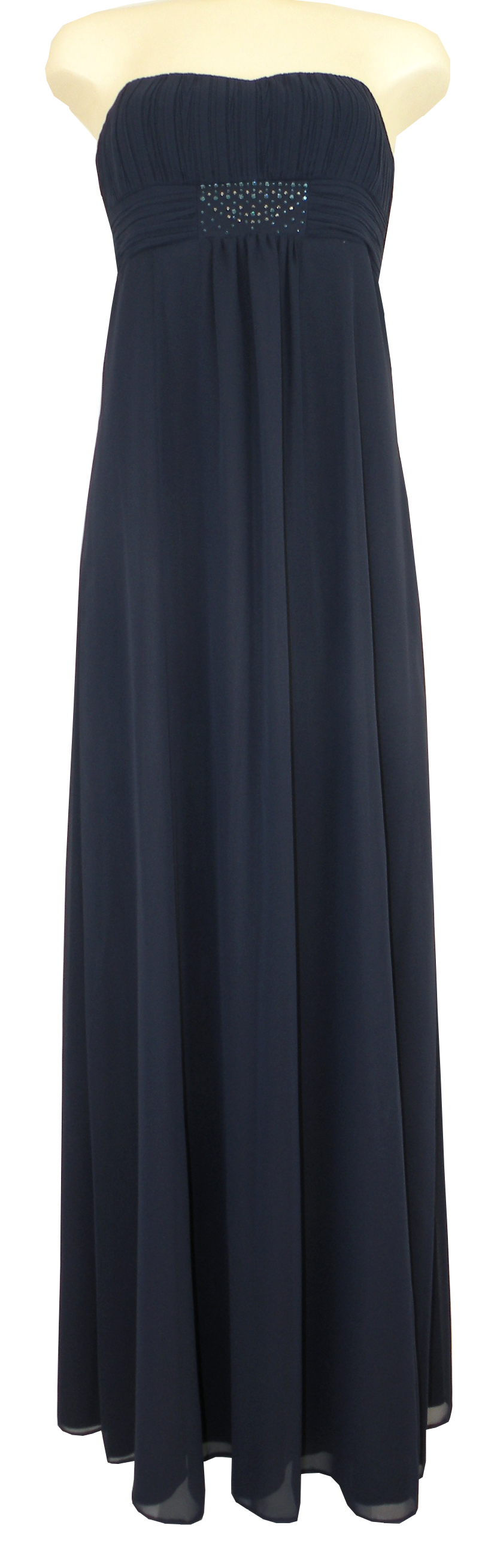 Ballkleid lang in Evening Blue