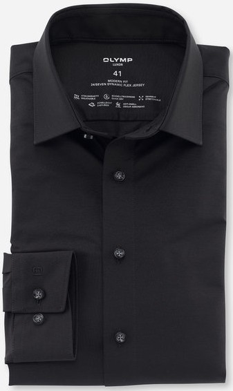 Dynamic Flex Jersey Hemd in schwarz