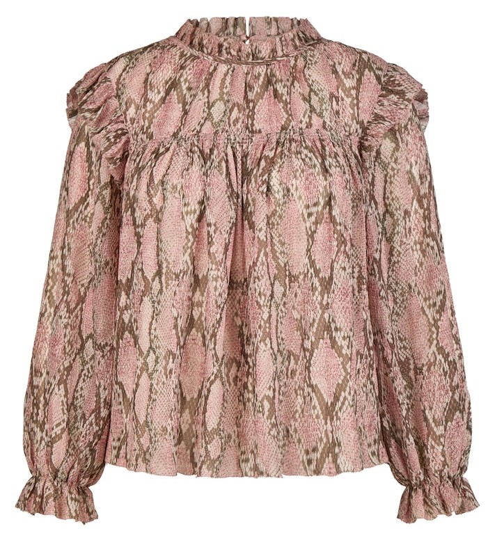 1/1 Arm Rüschenshirt