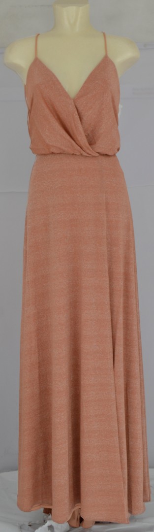 Ballkleid lang in bronze