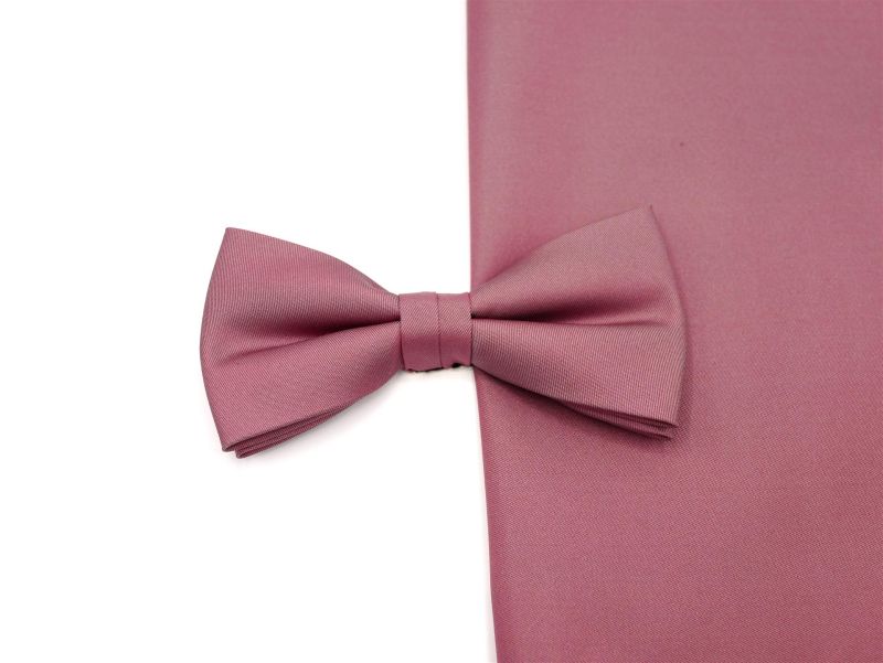 Schleife mit Tuchin alt rosa